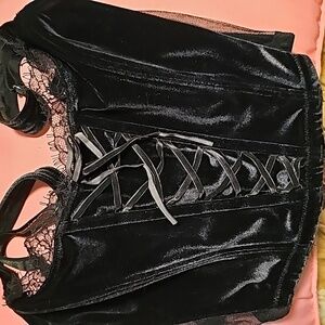 Victoria's Secret black corset